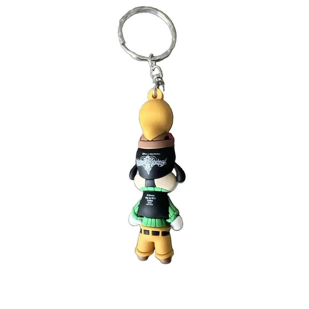 Disney figural Goofy Kingdom Hearts Captain key chain keychain figure NWOT